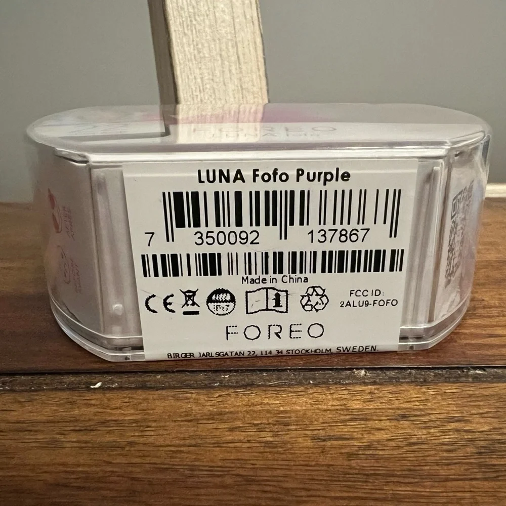 FOREO LUNA Fofo - Purple - NIB - Picture 6 of 6